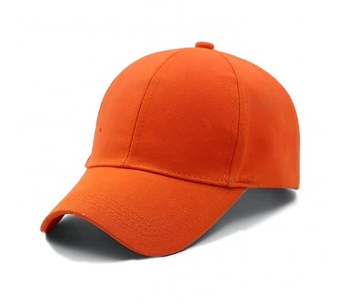 Dark Orange Cotton Cap